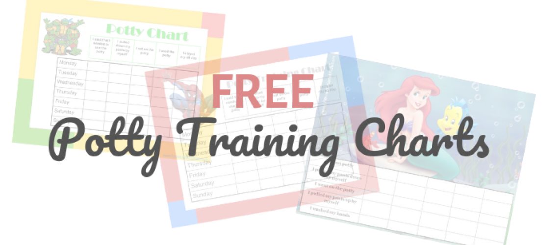 Free Printable Potty Training Charts - Ready to Potty!